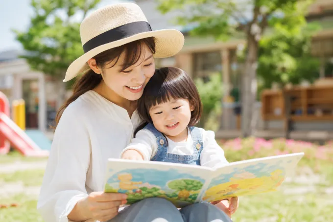2歳児クラスの親子のイメージ