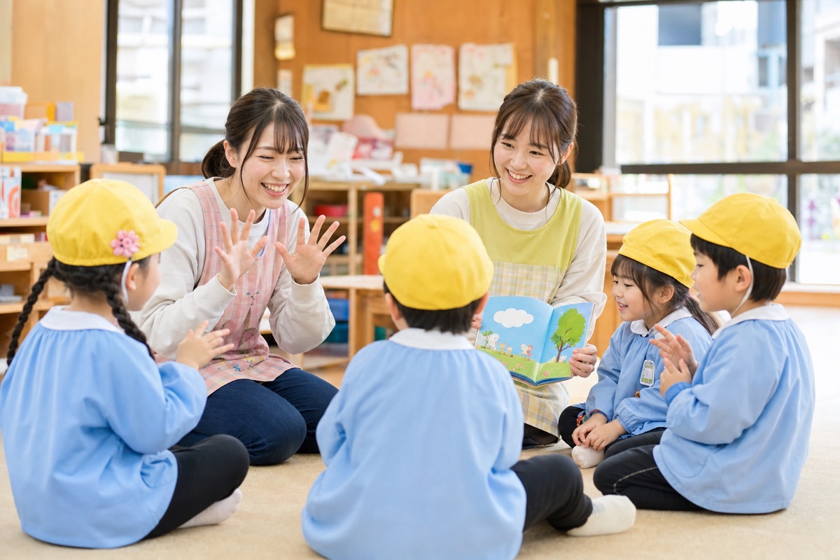 先生たちのようす