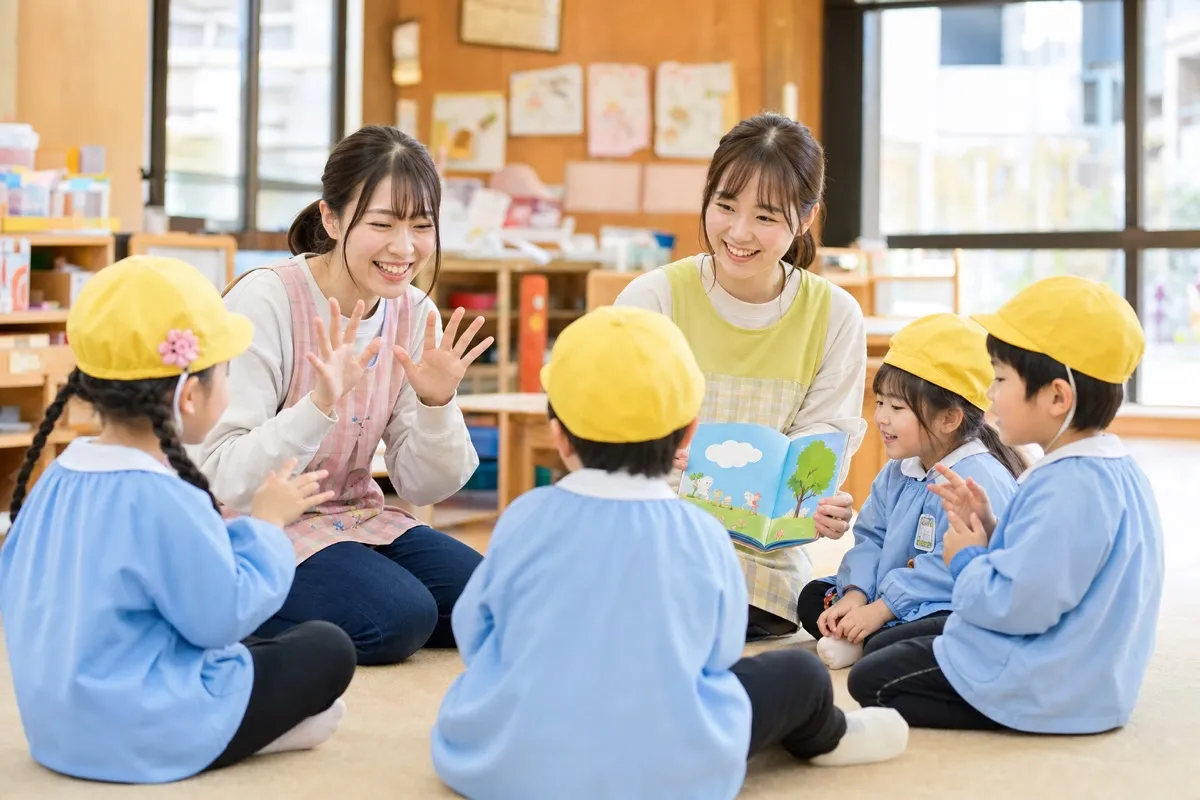先生たちのようす